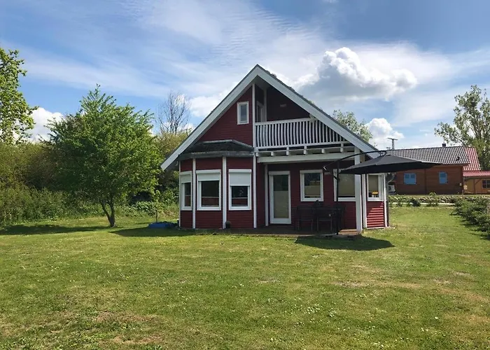 Norweger Haus Am Tollensesee 度假居