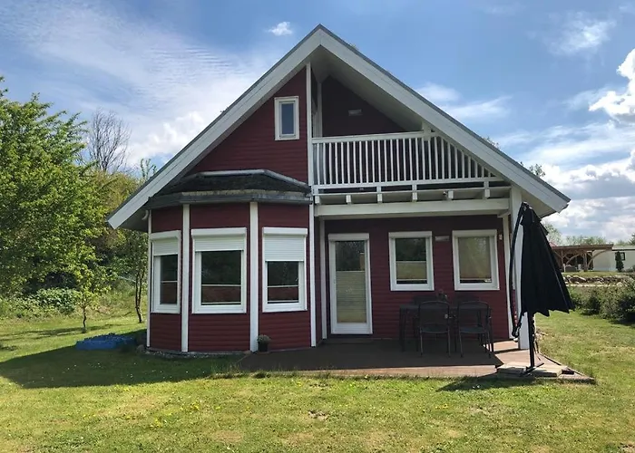 펜션 Norweger Haus Am Tollensesee