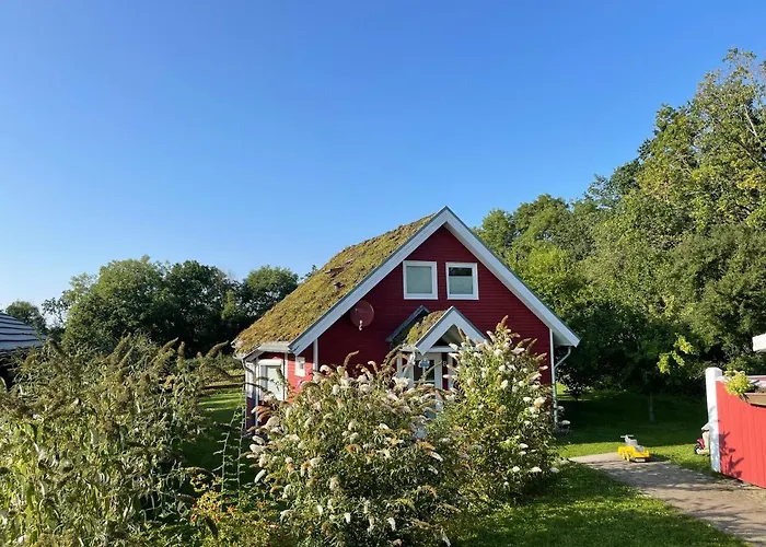 Norweger Haus Am Tollensesee 度假居